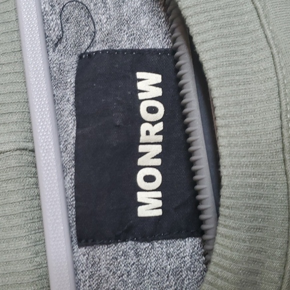 Monrow Distressed Double layer Sweatshirt - Picture 5 of 9